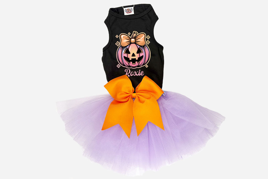 Halloween Dog Costume | Coquette Pumpkin